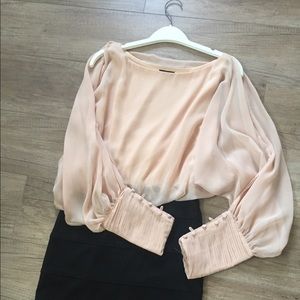 Cream & black Dress
